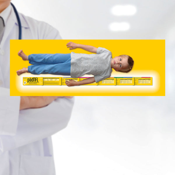 Pädiatrisches Notfalllineal